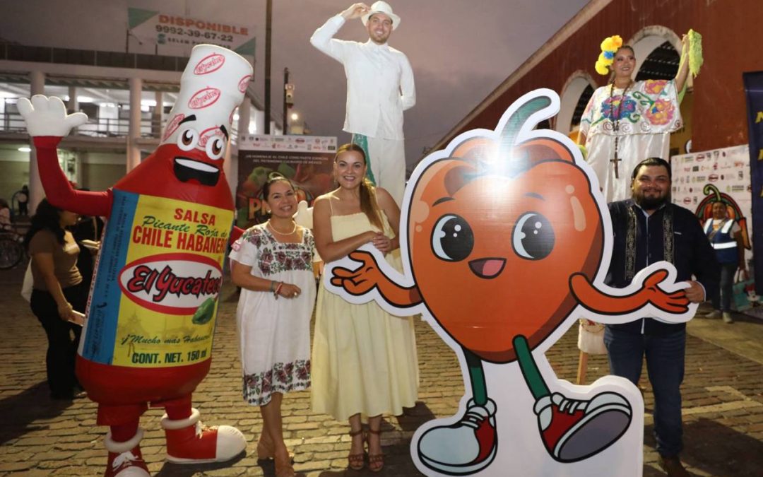 Impulsan y fortalecen consumo local y regional con la Feria del Chile Habanero