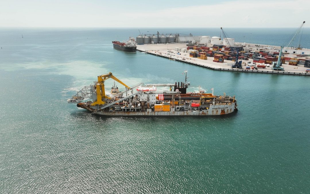 Arriba a Progreso draga de clase mundial para transformar puertos yucatecos